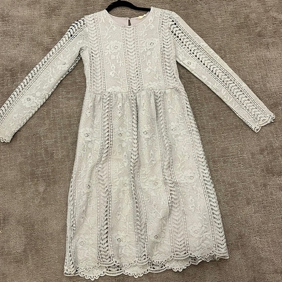 tea n rose Dresses & Skirts - - Tea and rose small gray dress